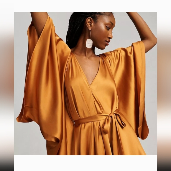 !SOLD! Anthropology Kaftan Dress - Picture 3 of 3